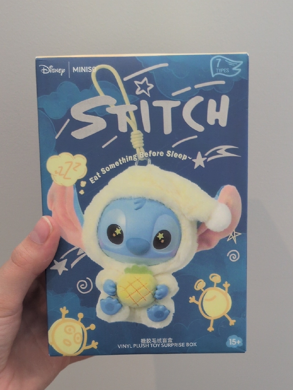 Disney Stitch Plush Keychain Blind Box - Unopened Bag